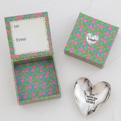 Silver Little Love Bowl Heart