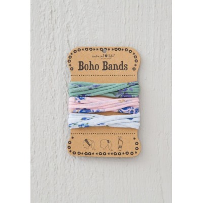 Boho Bands Roses Pink Sage Blue