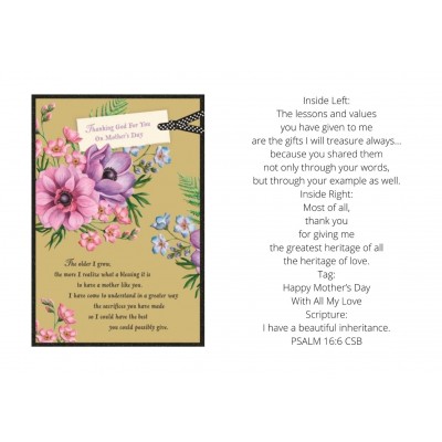 Card Mother's Day Mother