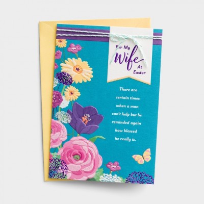Card Easter Wife