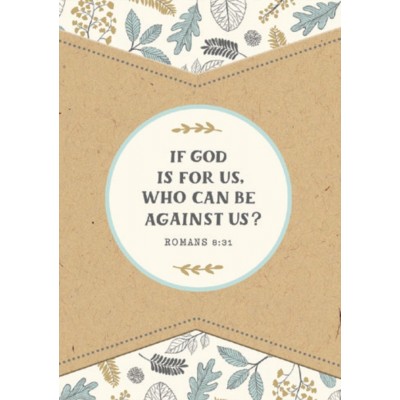 Card Praying For You - If God Is