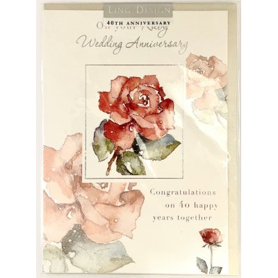 Card Anniversary On Your 40th