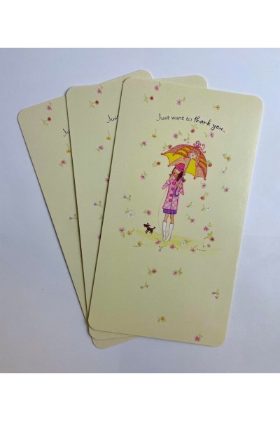 Card Thank You - Just Wanted To Say