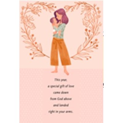 Card Mother's Day Mother 1st time