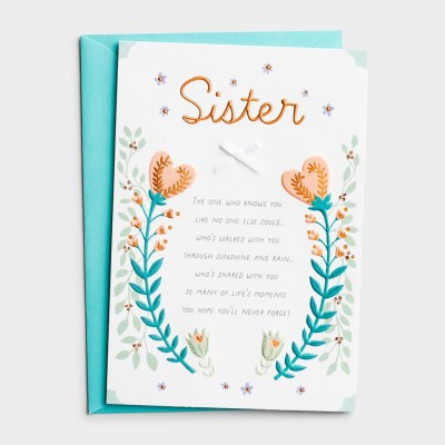 Card Birthday Sister