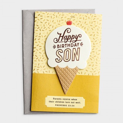 Card Birthday Son