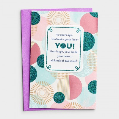 Card Birthday 30th Female