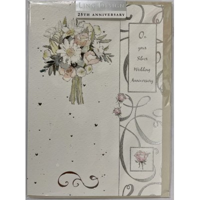 Card Anniversary On Your 25th