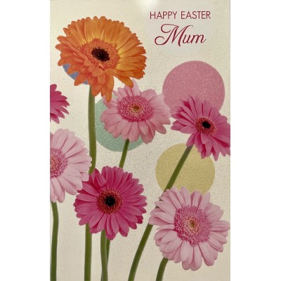 Card Happy Easter Mum