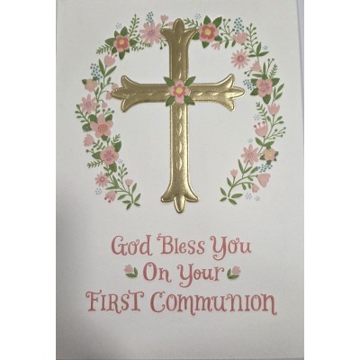 Card Communion Girl