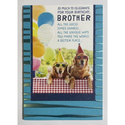Card - Birthday Brother