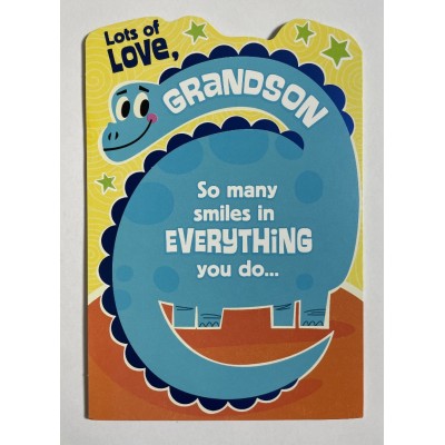 Card - Birthday Grandson