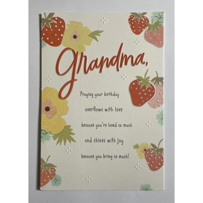 Card - Birthday Grandma