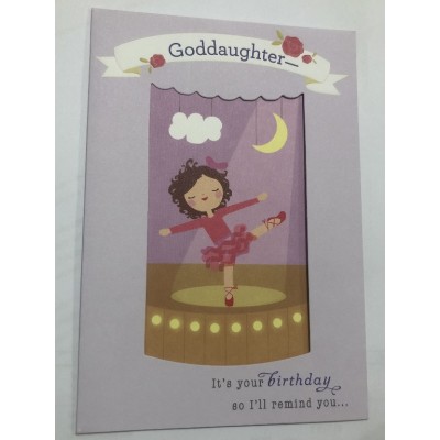 Card Birthday - Goddaughter