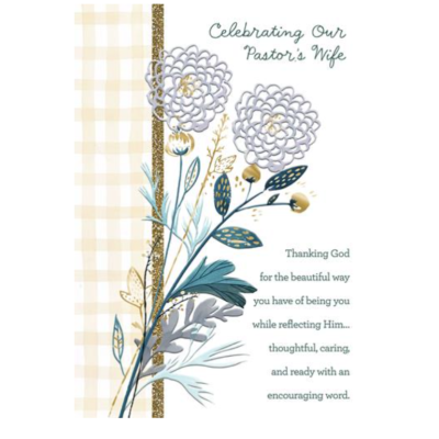 Card Birthday Pastor's Wife