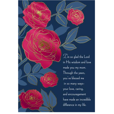 Card Birthday Relative Mom