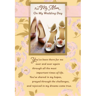 Card Wedding Mother of the Bride