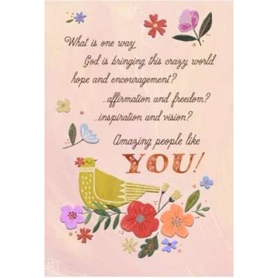 Card Spiritual Occasion Women in Ministry