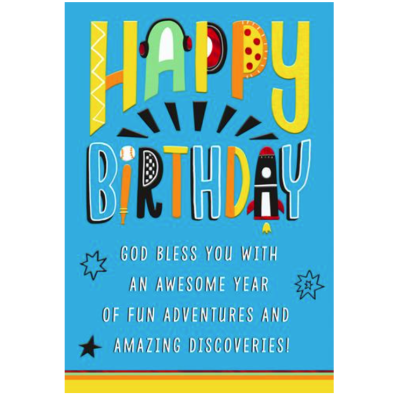 Card Birthday Child Boy