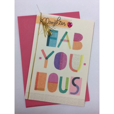 Card Relative Birthday Daughter