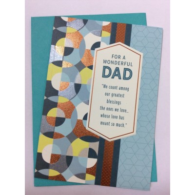 Card Relative BIrthday Dad