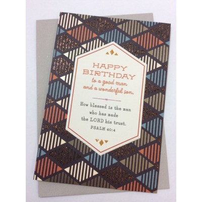 Card Relative Birthday Son Adult