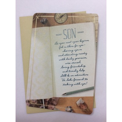 Card Relative Birthday Son