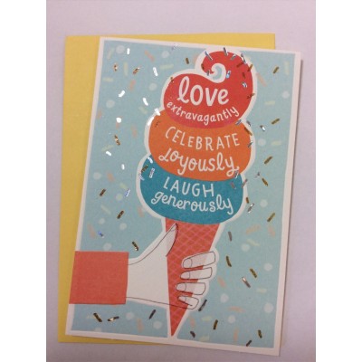 Card Hallmark Line - Gen Birthday