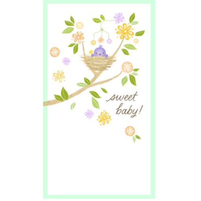 Card Baby Congrats