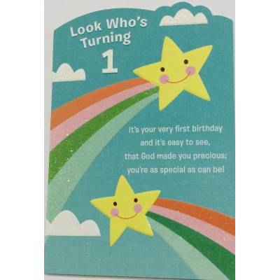 Card Birthday Child 1st