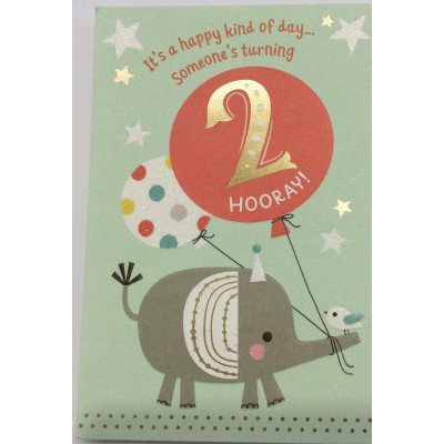 Card Birthday Child 2nd
