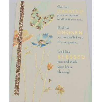 Card birthday Feminine