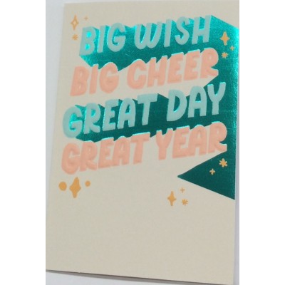 Card Birthday Teen