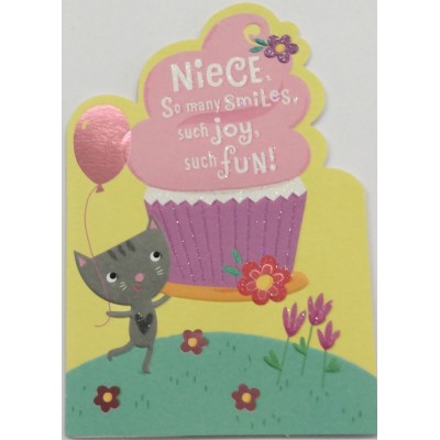 Card Relative Birthday Niece Juvenile