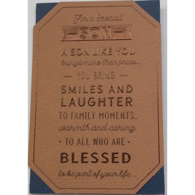 Card Relative Birthday Son Adult