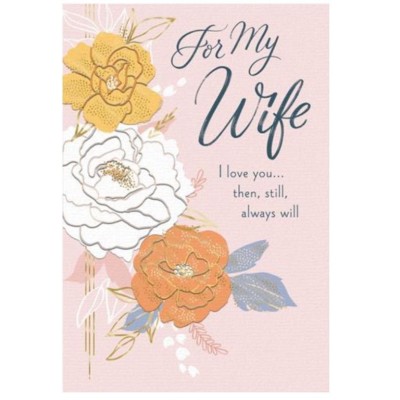 Card Anniversary Wife