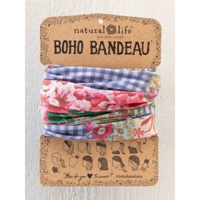 Boho Bandeau Pink Vintage Treasure