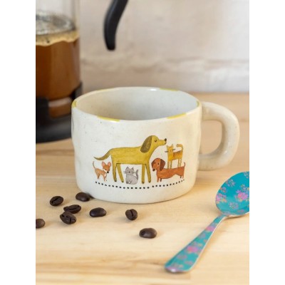Stoneware Mug Pets
