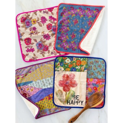 Microfiber Dish Cloth Set Be Happy