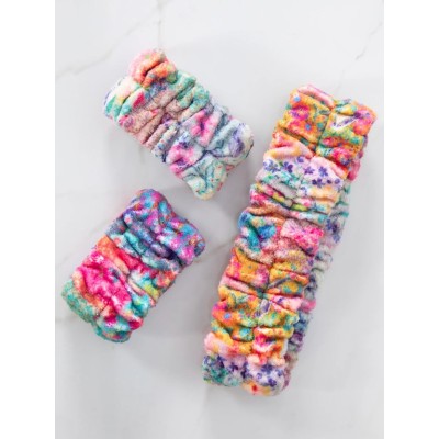 Wash Band Set Pink Watercolour Patchwork