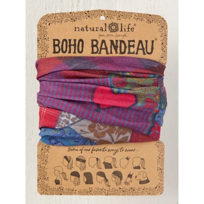Boho Bandeau Burgundy Aspen Patches