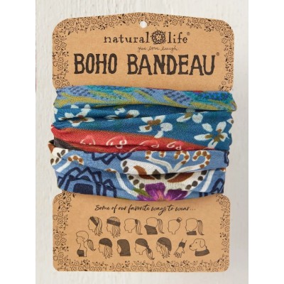 Boho Bandeau Dusty Teal Femme Folk
