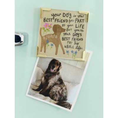 Corner Magnet Dog Best Friend