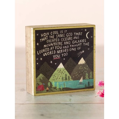 Tiny Block Keepsake How Cool Same