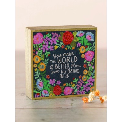 Tiny Block Keepsake Black You Make