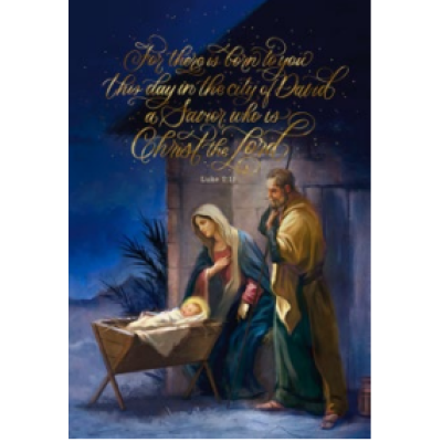 Boxed Card Christmas Holy Family