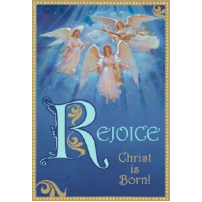 Boxed Card Christmas Rejoice Angel