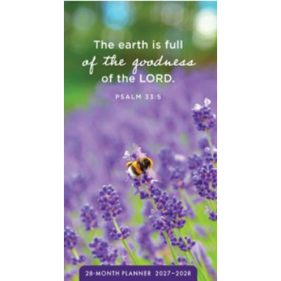 28 Month Pocket Planner 2026 - 2028 Psalms