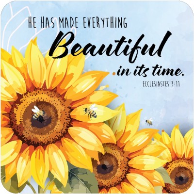 Coaster Sunflowers