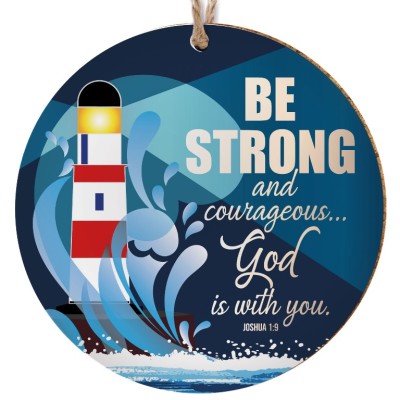 Ceramic Decoration Lighthouse Be Strong